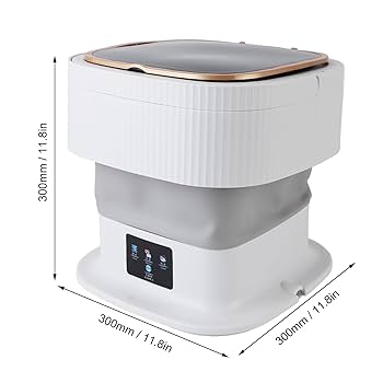 Ｍoomy　洗濯機 Amazon.co.jp: ポータブル洗濯機、11.5Lミニ折りたたみ洗濯機